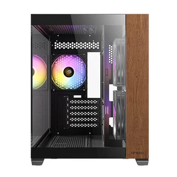 Antec CX600M Wood ARGB M-ATX Mini Tower Case (Black) hover view