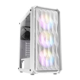 Antec NX292 RGB (E-ATX) Mid Tower Cabinet (White) - Image 2