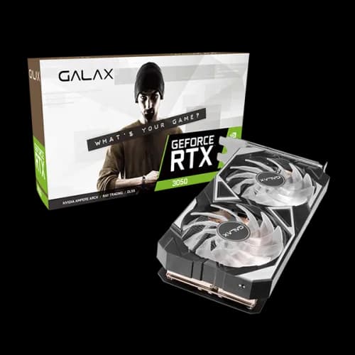 GALAX GeForce® RTX? 3050 EX (1-Click OC Feature) GRAPHIC CARD
