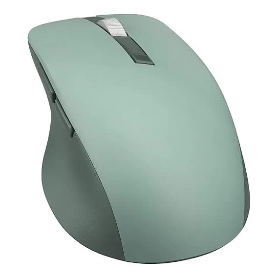 ASUS MD200 Mouse, Easy to Carry Wireless Mouse, 4200 DPI, Multi Device Connect/Bluetooth®, USB Silent Mouse (Green Tea Latte)