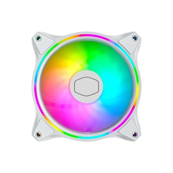 Cooler Master MasterFan MF120 Halo White Edition ARGB Cabinet Fan (Triple Pack) hover view