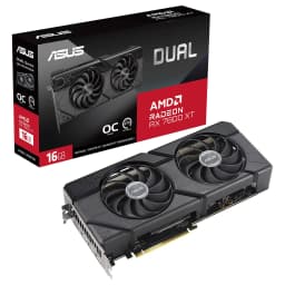 ASUS Dual Radeon™ RX 7800 XT OC Edition 16GB GDDR6 GRAPHIC CARD