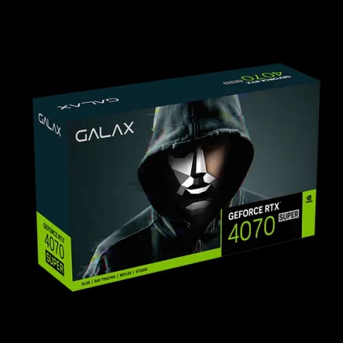 GALAX GeForce® RTX? 4070 SUPER 1-Click OC 2X 12GB GDDR6X 192-bit DP*3/HDMI 2.1/DLSS 3 graphic card