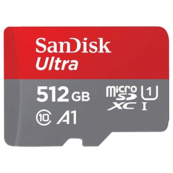 SanDisk Ultra 512GB Class 10 UHS-1 SDXC Memory Card