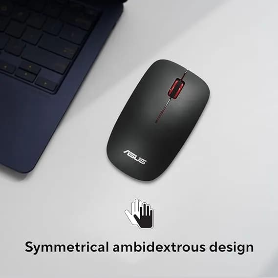 ASUS WT300 Ergonomic Mouse BLACK hover view