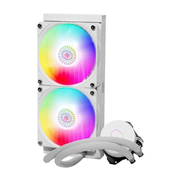 Cooler Master MasterLiquid ML240L ARGB V2 White Edition CPU Liquid Cooler hover view