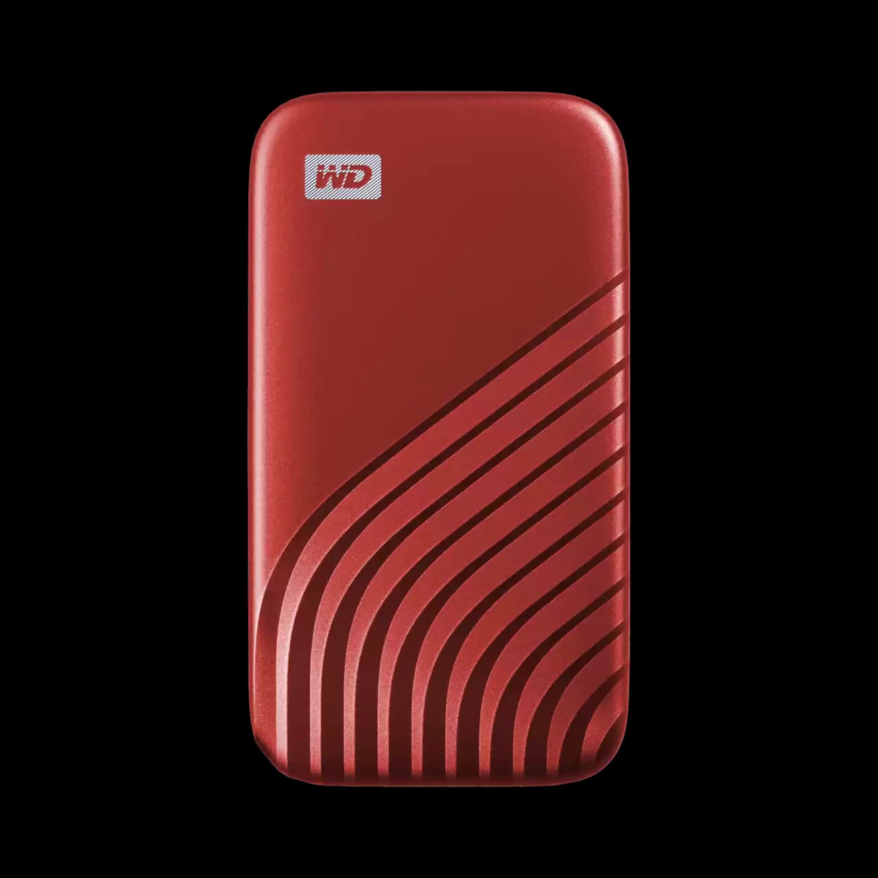 WD 2TB My Passport SSD USB 3.2 Gen 2 Type-C Portable SSD (Red)