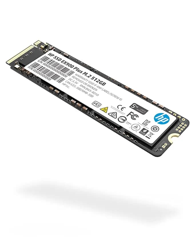 HP EX900 Plus 512GB NVMe PCIe M.2 Interface SSD