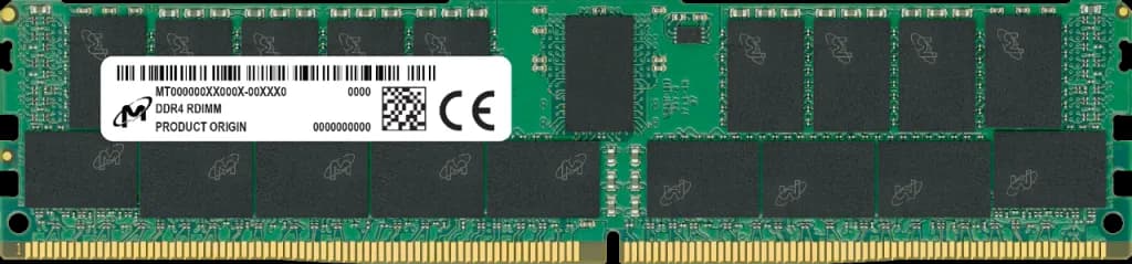 Crucial Micron 64GB DDR4-3200 RDIMM 2Rx4 CL22