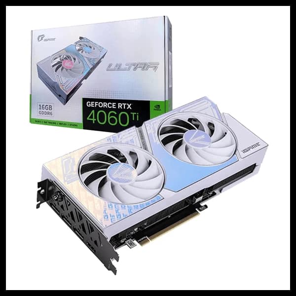 Colorful iGame GeForce® RTX 4060 Ti Ultra W DUO OC 16GB-V GRAPHIC CARD
