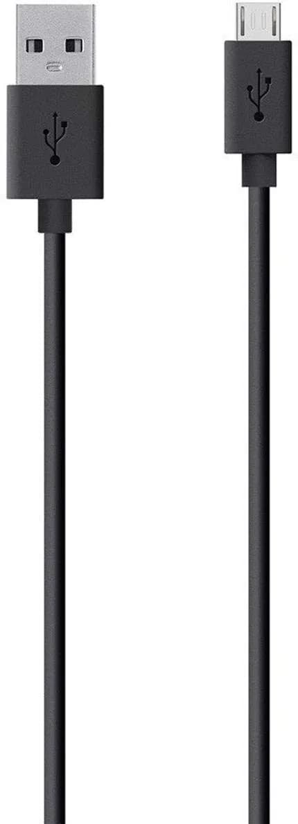 Belkin F2CU012bt04-BLK 1.22 m Tangle Free USB to Micro USB ChargeSync Cable, Black