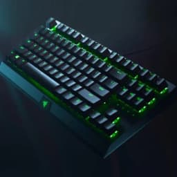 Razer BlackWidow V3 Tenkeyless Mechanical Gaming Keyboard Green Switches
