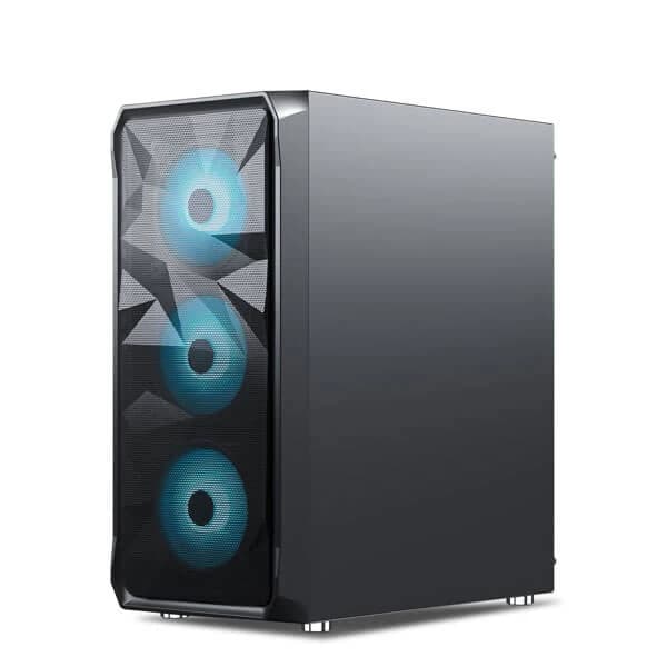 Ant Esports ICE-112 Auto RGB (ATX) Mid Tower Cabinet (Black) hover view