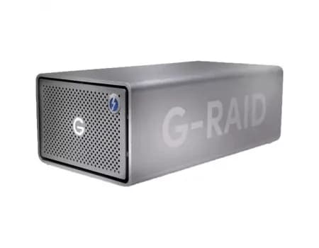 SanDisk Professional G-RAID 2 40TB 2-Bay RAID Array (2 x 20TB, Thunderbolt 3 / USB 3.2 Gen 1)