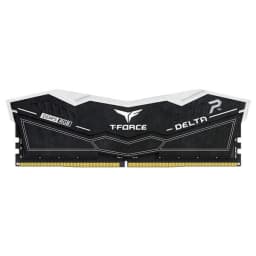 TeamGroup T-Force Delta RGB 16GB (16GBx1) DDR5 5200MHz Desktop RAM (Black) - Image 1