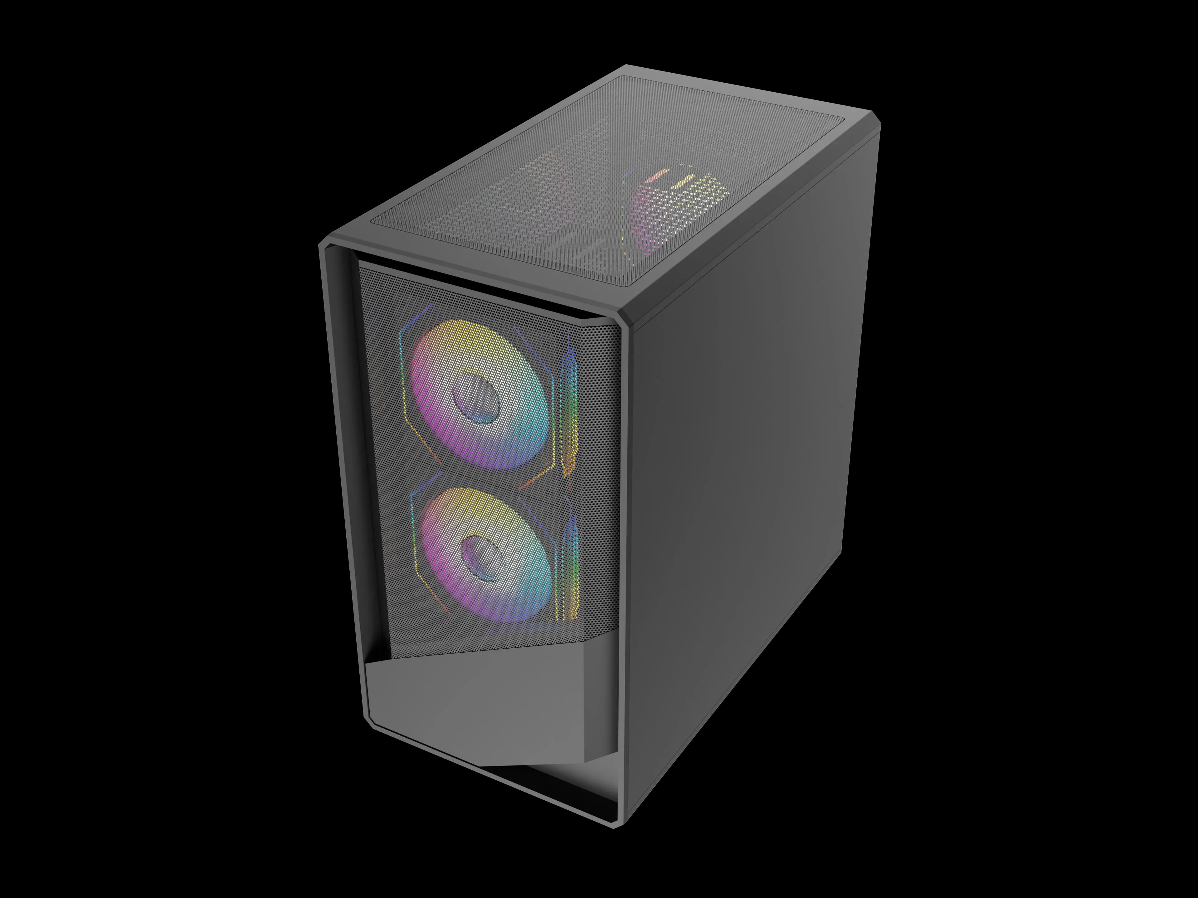 TAG STARLIGHT M-ATX MID TOWER PC CASE (BLACK) hover view