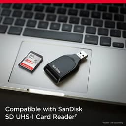 SanDisk Ultra 256GB Class 10 SDXC UHS-I SD Memory Card