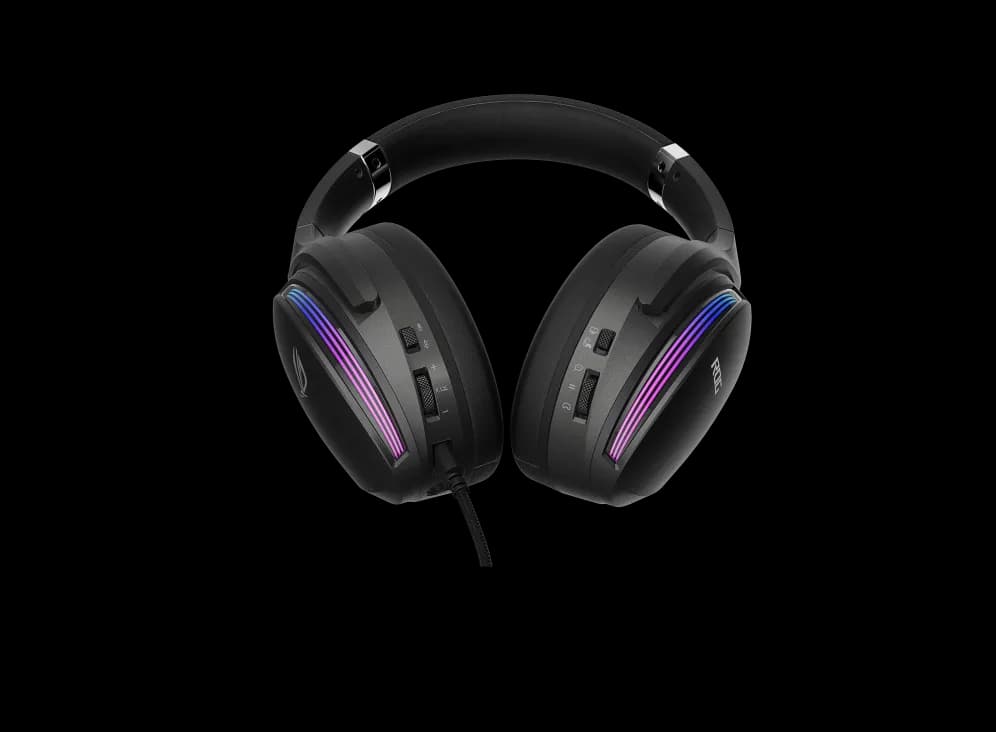 ROG Fusion II 500 RGB gaming headset with high resolution ESS 9280 Quad DAC hover view
