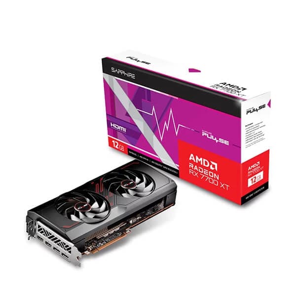 Sapphire Pulse Radeon® RX 7700 XT 12GB Gaming Graphics Card