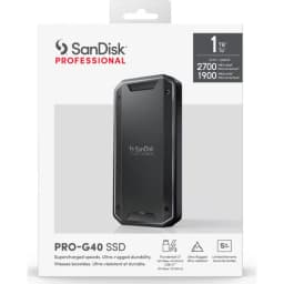 SanDisk Professional 1TB PRO-G40 SSD Thunderbolt 3 Portable SSD - Image 3
