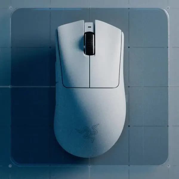 Razer DeathAdder V3 Pro Wireless Gaming Mouse (White) hover view