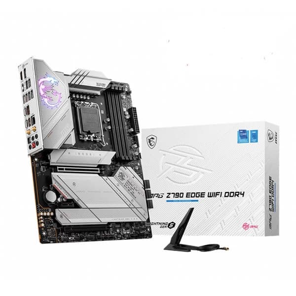 MSI MPG Z790 Edge WIFI DDR4 White Motherboard