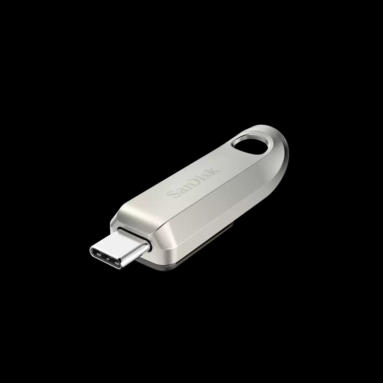 SanDisk Ultra Luxe USB Type-C 64GB Flash Drive hover view
