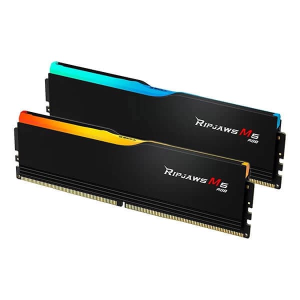 G.Skill Ripjaws M5 RGB 64GB (32GBx2) DDR5 6000MHz Desktop RAM (Matte Black) hover view