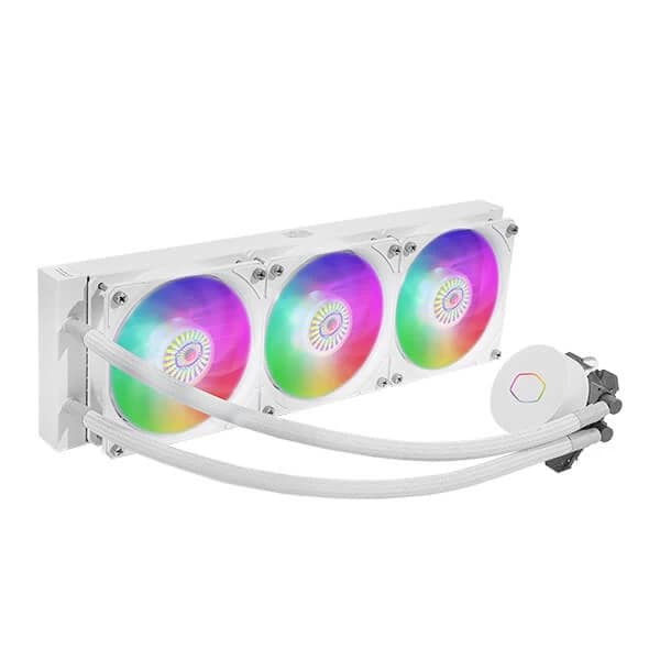 Cooler Master MasterLiquid ML360L ARGB V2 White CPU Liquid Cooler hover view