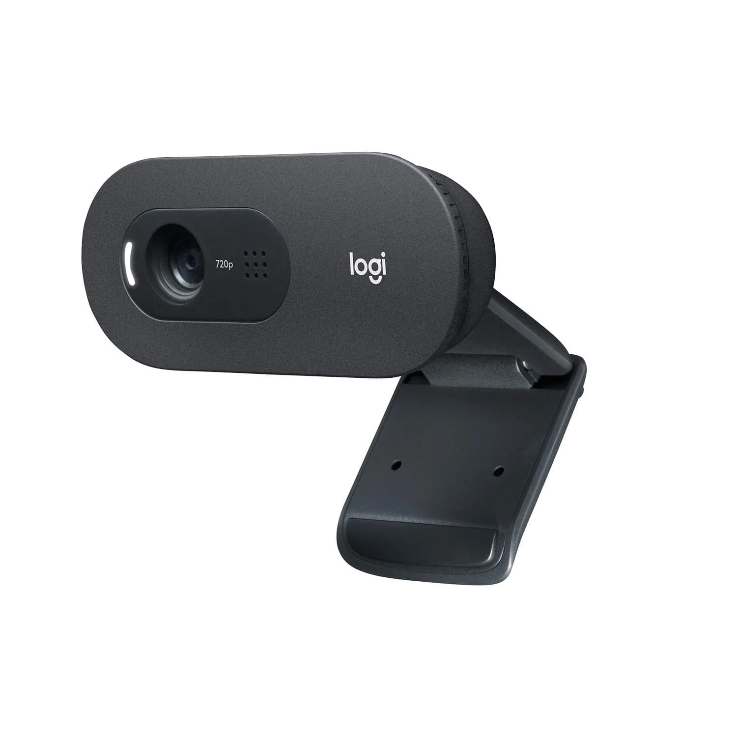 Logitech C505 HD Webcam 720p HD External USB Camera for Desktop or Laptop with Long-Range Microphone
