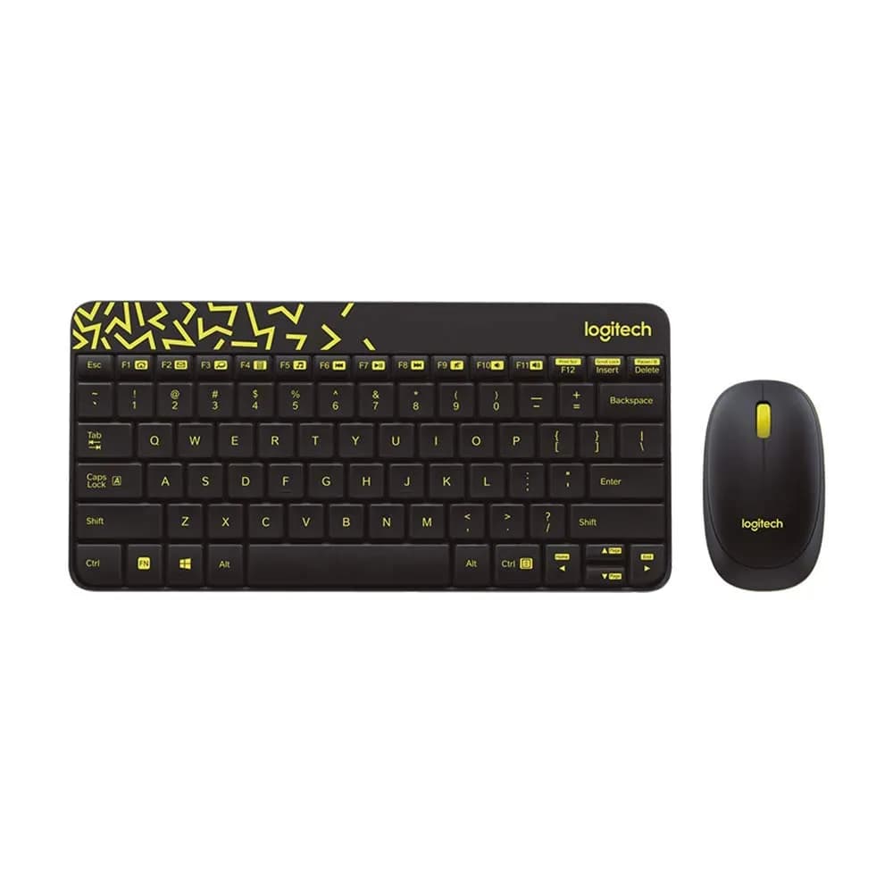 Logitech MK240 NANO Mouse and Keyboard Combo Black Color BLACK
