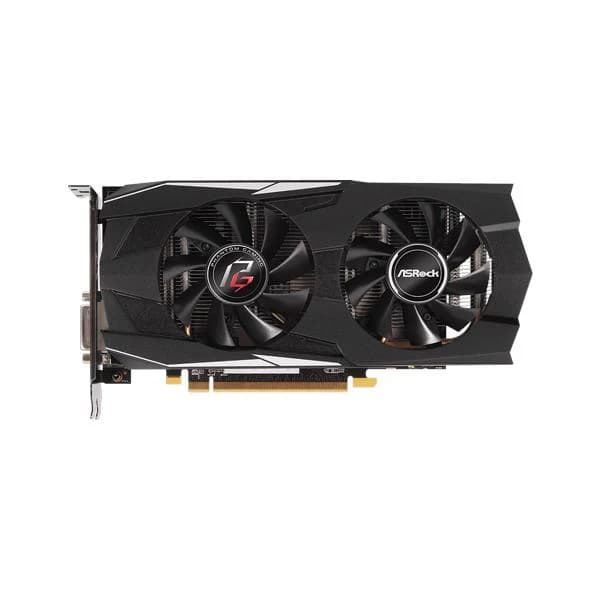 Asrock RX 580 Phantom Gaming D OC 8GB Graphics Card hover view