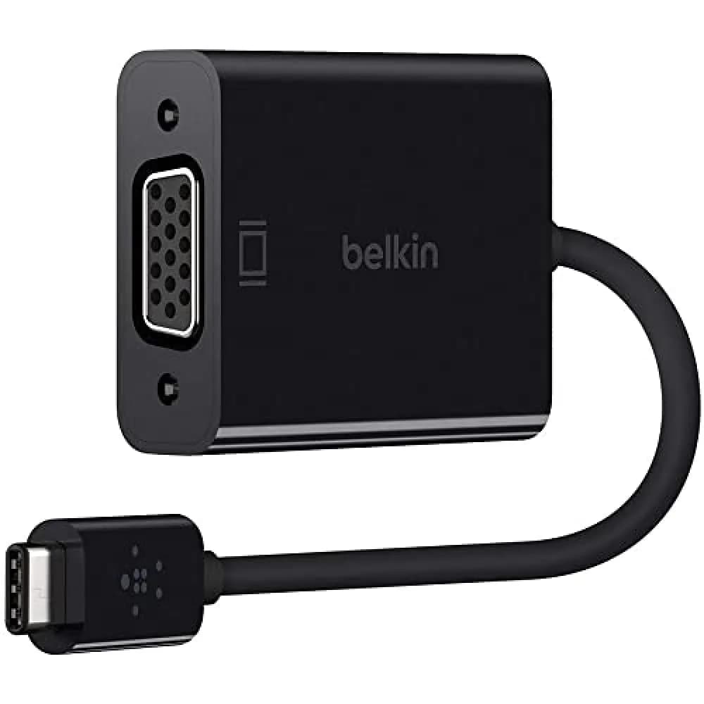 Belkin USB-C to VGA Adapter - Black