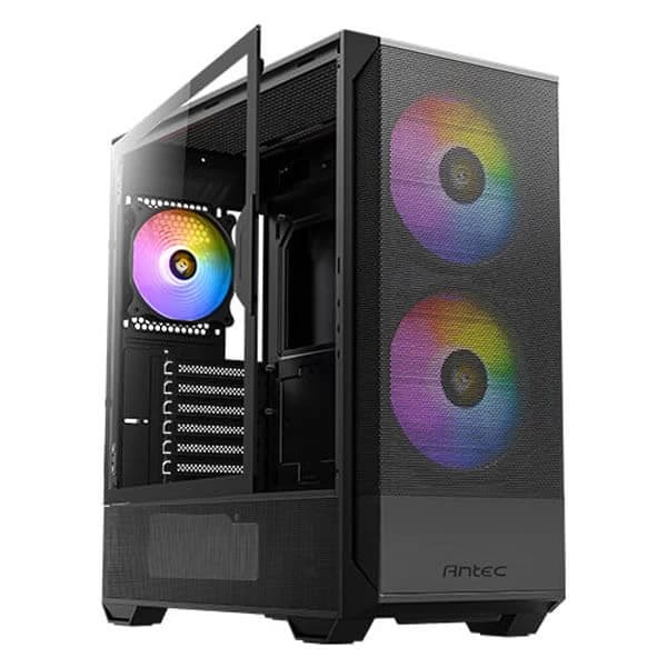 Antec NX416L ARGB (ATX) Mid Tower Cabinet (Black) hover view