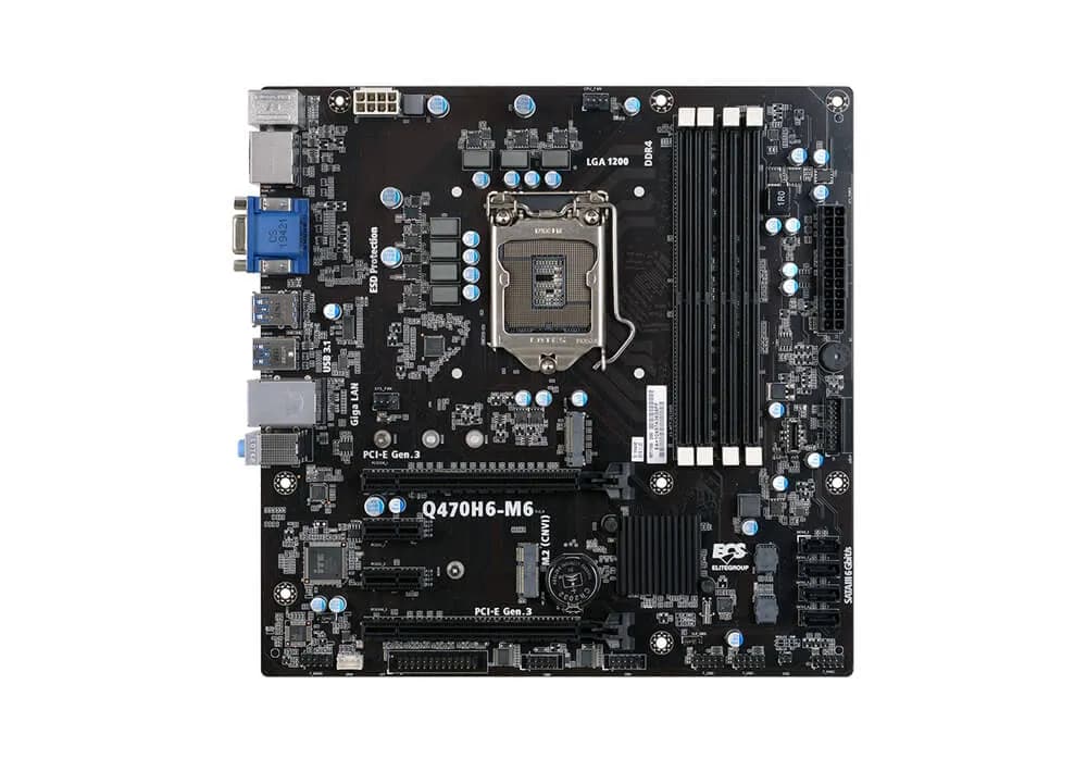 ECS Q470H6-M6 MOTHERBOARD