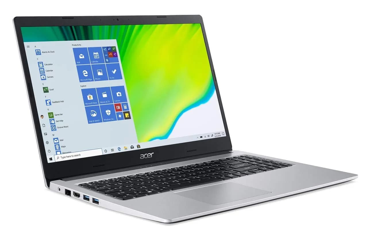Acer Aspire 3 A315-23 15.6 inches Laptop (AMD Ryzen 5-3500U/8GB/512GB SSD/Windows® 10, Home, 64Bit/AMD Radeon® Vega 8 Mobile Graphics) hover view