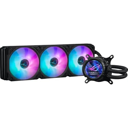 ASUS 360mm ROG STRIX LC III ARGB LCD All-in-One Liquid Cooler (Black) hover view
