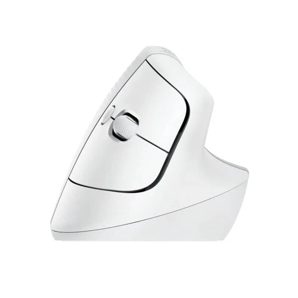Logitech Lift Vertical Ergonomic Wireless Mouse Pale Grey