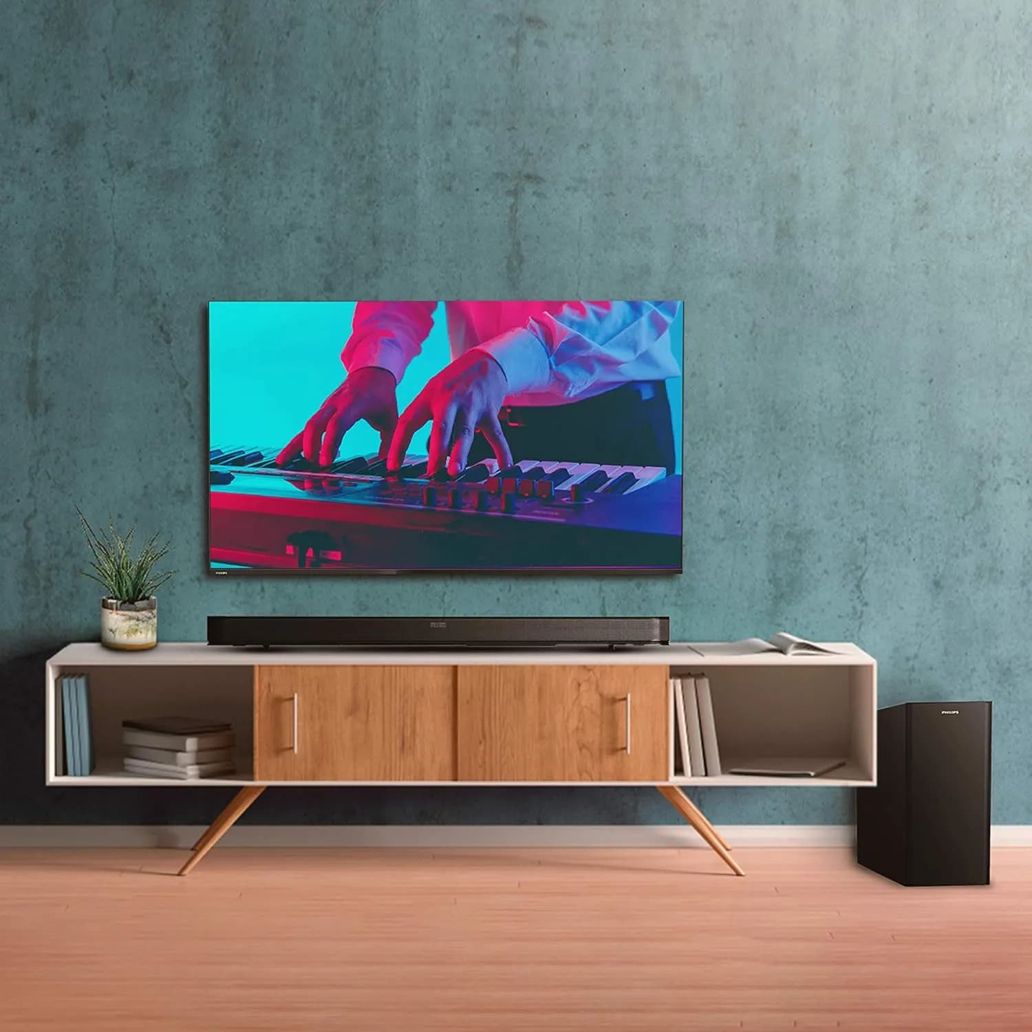 Philips Audio HTL8162 2.1CH 160W Bluetooth® Soundbar with Wireless hover view