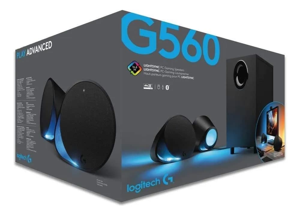 Logitech - G560 Lightsync Pc Gaming Speaker