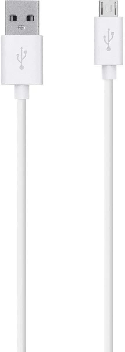 Belkin F2CU012bt04-WHT Tangle Free USB to Micro USB ChargeSync Cable, White