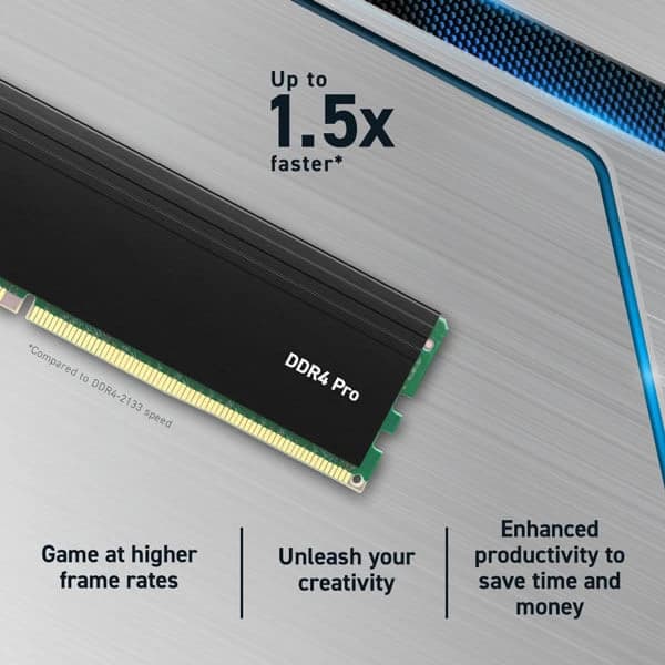 Crucial Pro 32GB (16GBx2) DDR4 3200MHz Desktop Ram hover view