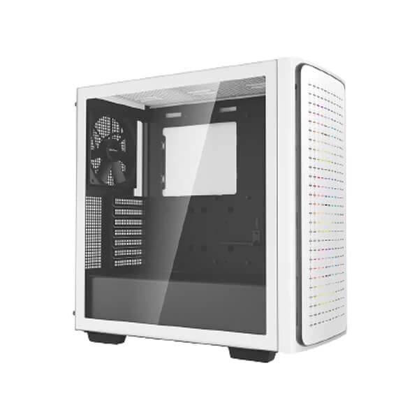 DeepCool CK560 ARGB Mid Tower Cabinet (White) hover view