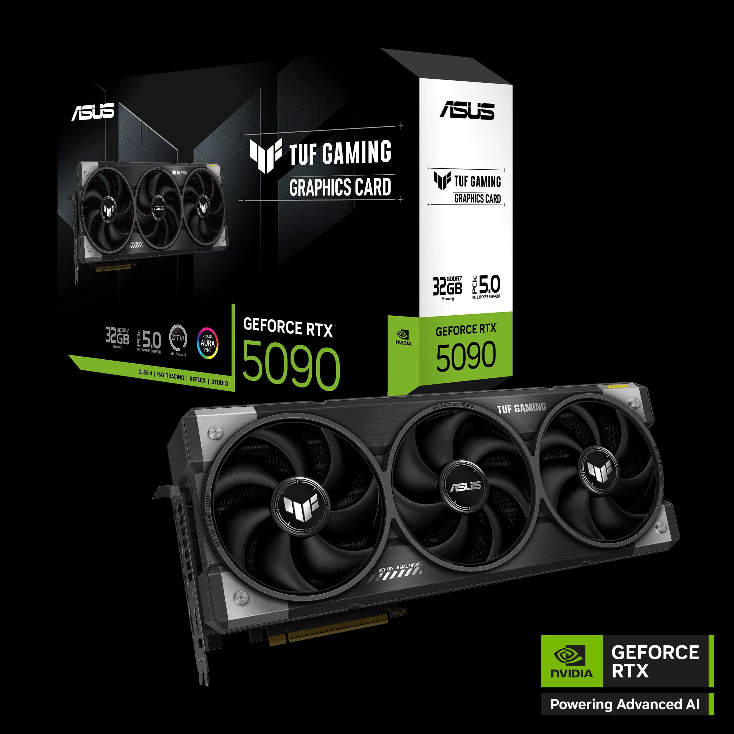 ASUS TUF Gaming GeForce® RTX 5090 32GB GDDR7 GRAPHIC CARD