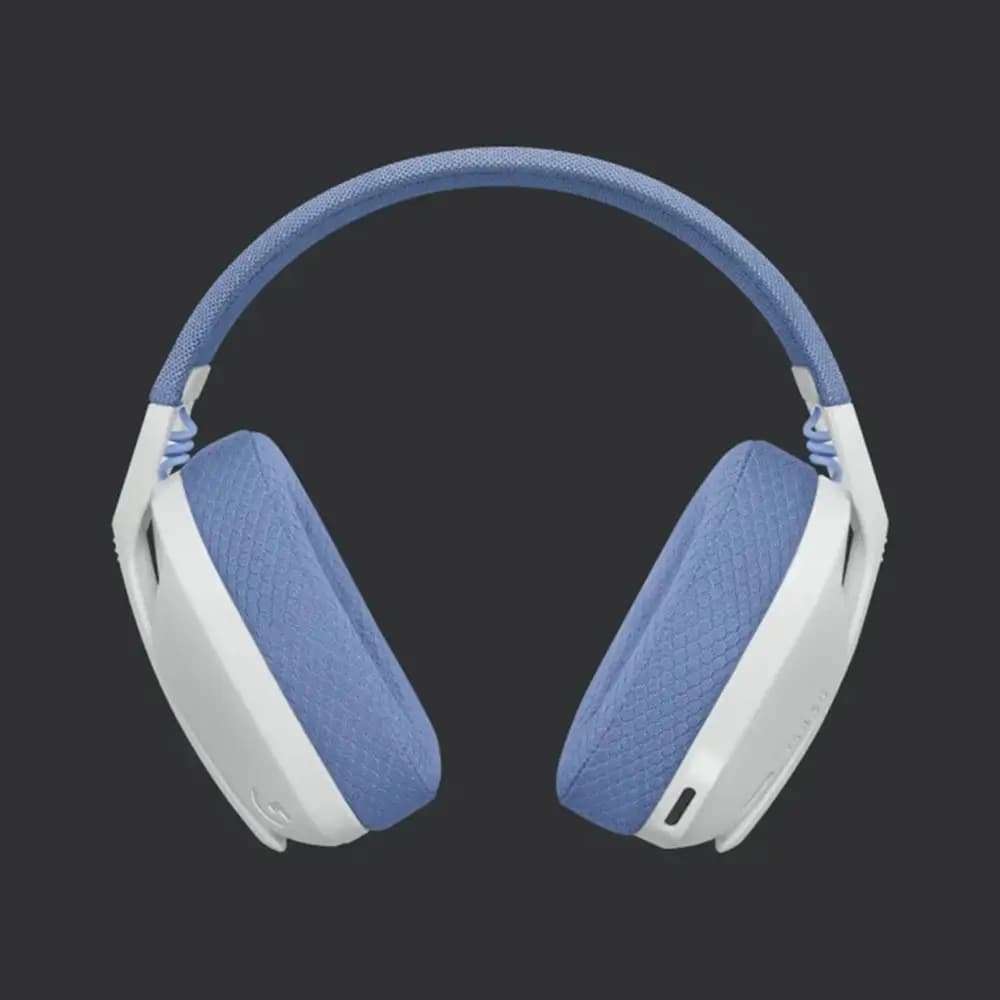 Logitech G435 Lightspeed Wireless Gaming Headset Off White & Lilac
