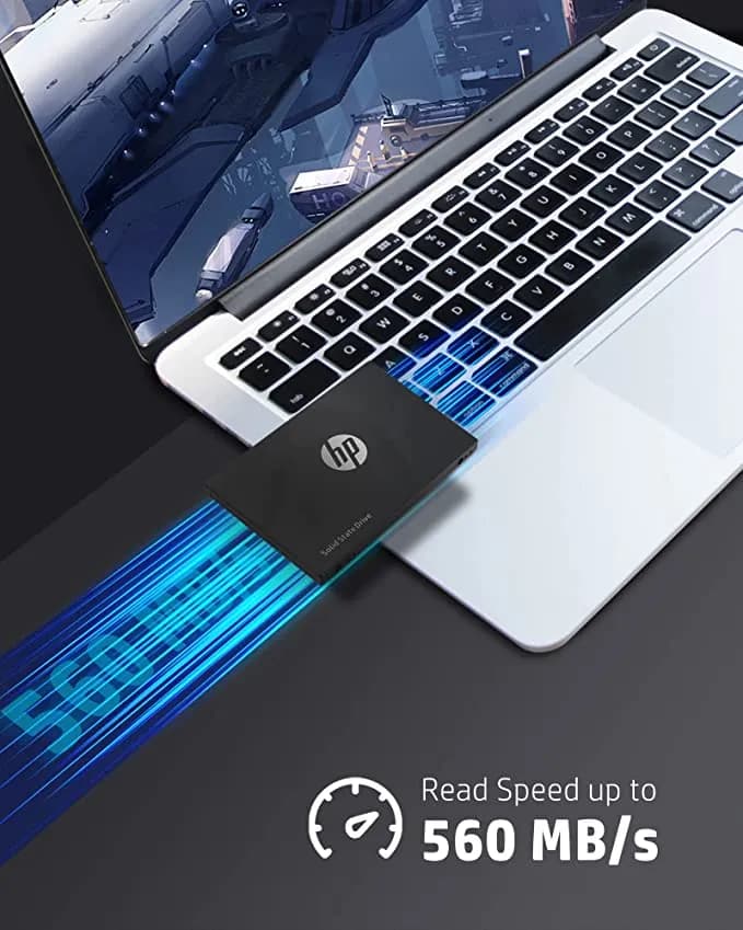 HP S750 256 GB Solid State Drive, 2.5" Internal, SATA hover view