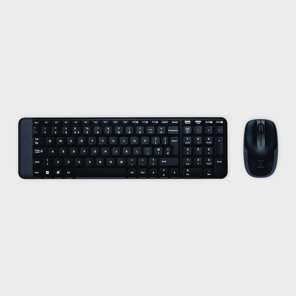 Logitech - Mk220 Wireless Keyboard And Mouse Combo