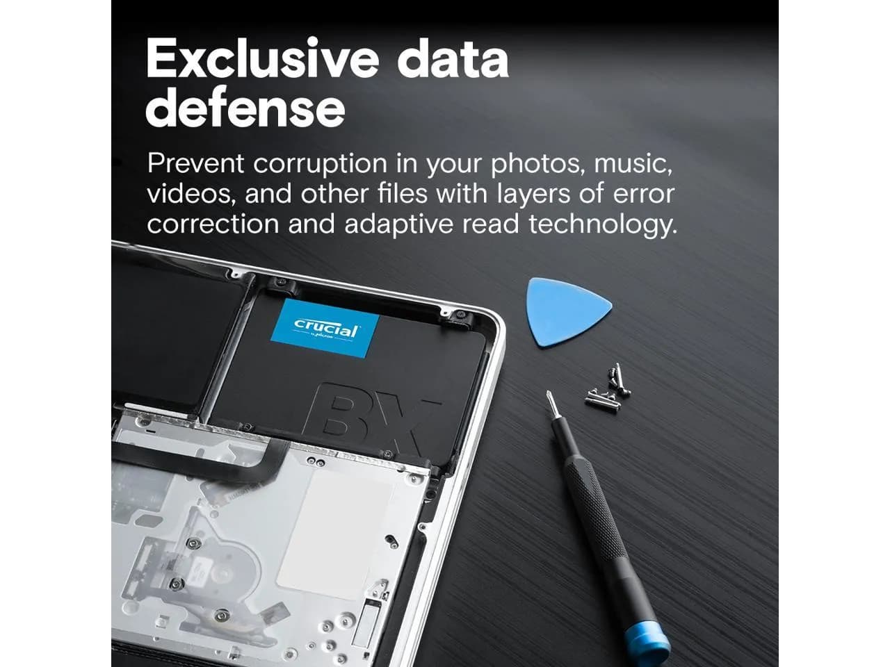 Crucial BX500 4TB 3D NAND SATA 2.5-Inch Internal SSD hover view