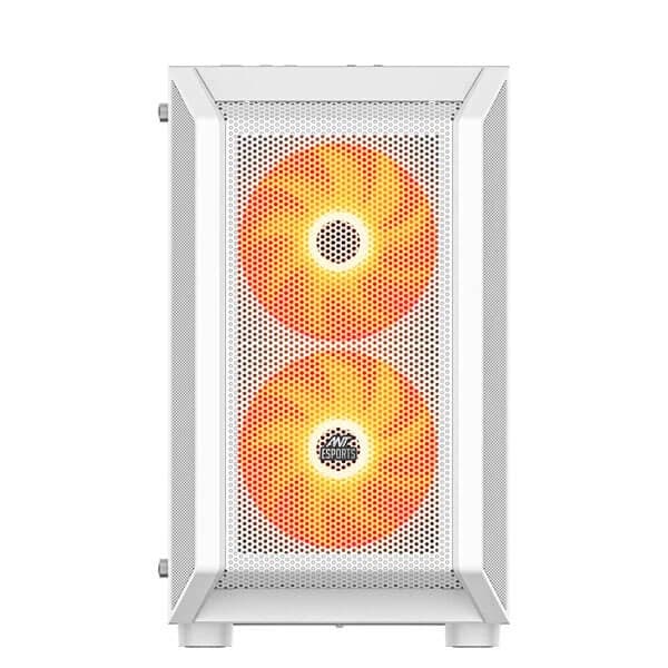 Ant Esports 200 Air Mini Mesh (M-ATX) Mini Tower Cabinet (White) hover view