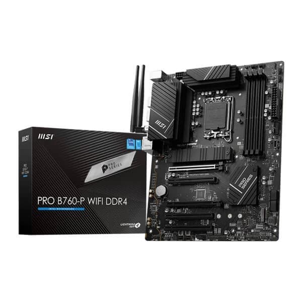 MSI Pro B760-P WIFI DDR4 Motherboard hover view